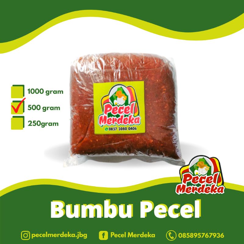 

Sambal Pecel 500 gram