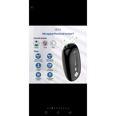 Mini Ionizer Leka AP2770