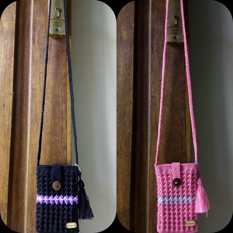 Tas Hp rajut/Tas rajut selempang