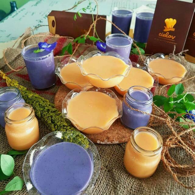 

Silky pudding powder / bubuk puyo ( tanpa box)