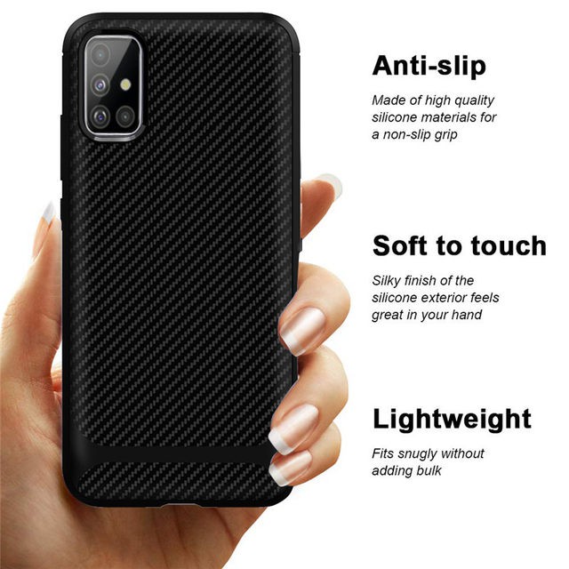 REALME 6 / REALME 6 PRO / REALME NARZO SOFT CASE RUGGED CARBON ARMOR COVER