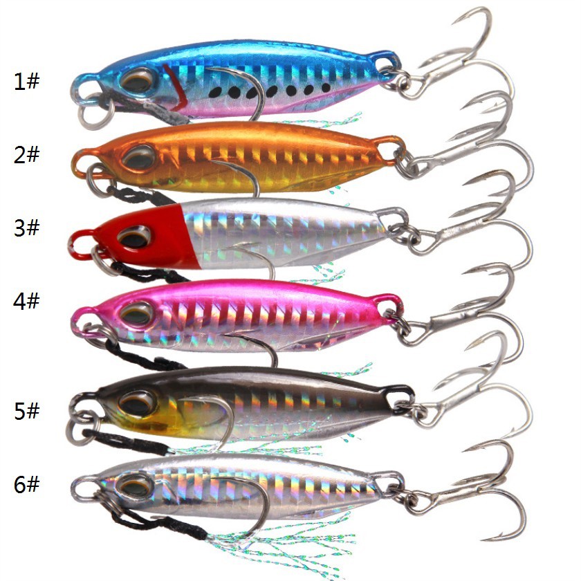 Shengyao 1Pcs Duo Metal Lead Jig Fishing Lure 16g 32g Swimbait Fishing Ikan Bass Bait Kail Wobbler Jigging