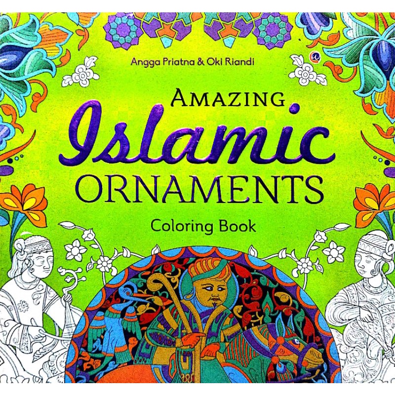 BUKU MEWARNAI ANTI STRESS-AMAZING ISLAMIC ORN.