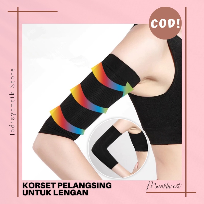 Korset Lengan Corset Tangan - Calorie Off Arm Slimming - Korset Pengecil Lengan - Massage Shaper