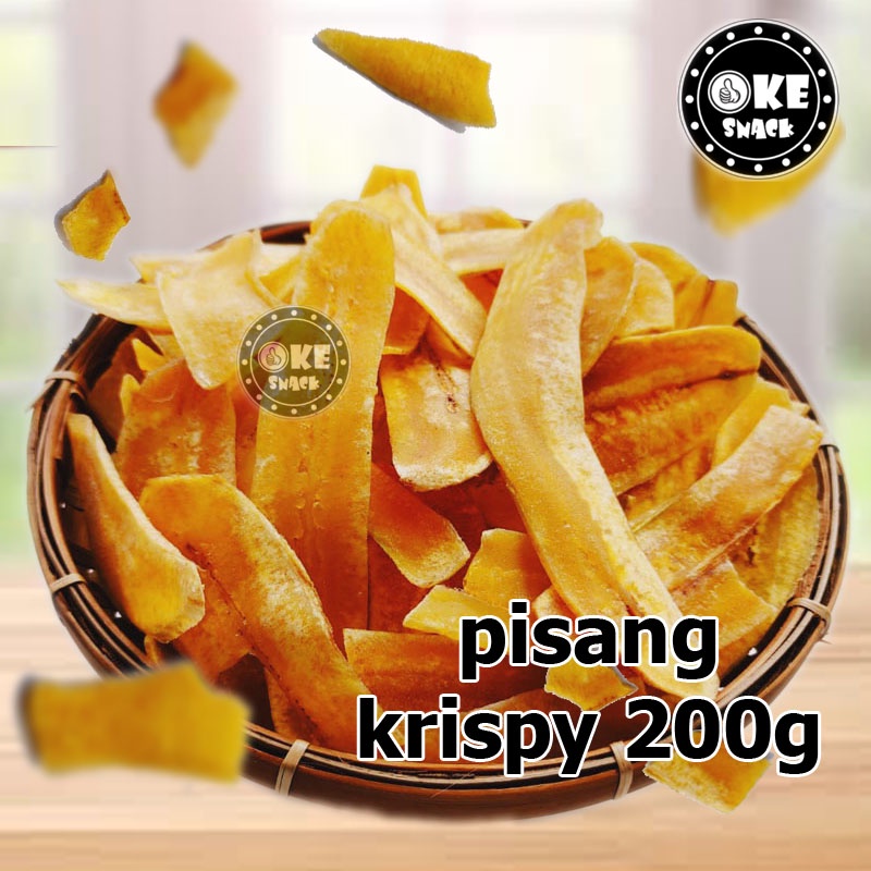 Keripik Pisang Crispy Renyah 200g