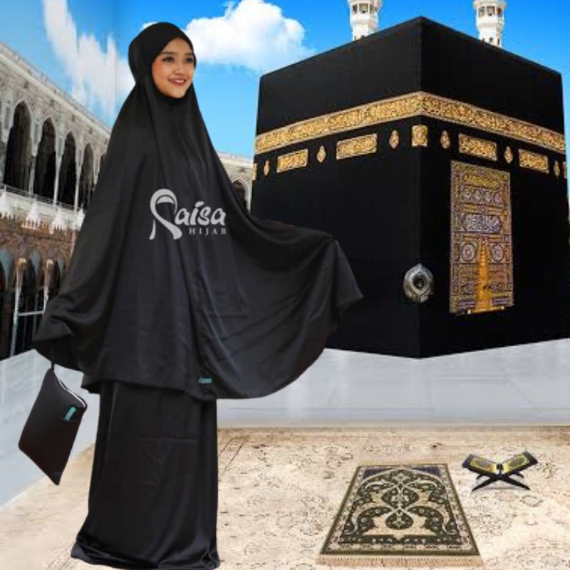 Mukena Silk Murah Premium Polos Berkualitas Bahan Satin Silk Import  Nafila Hijab