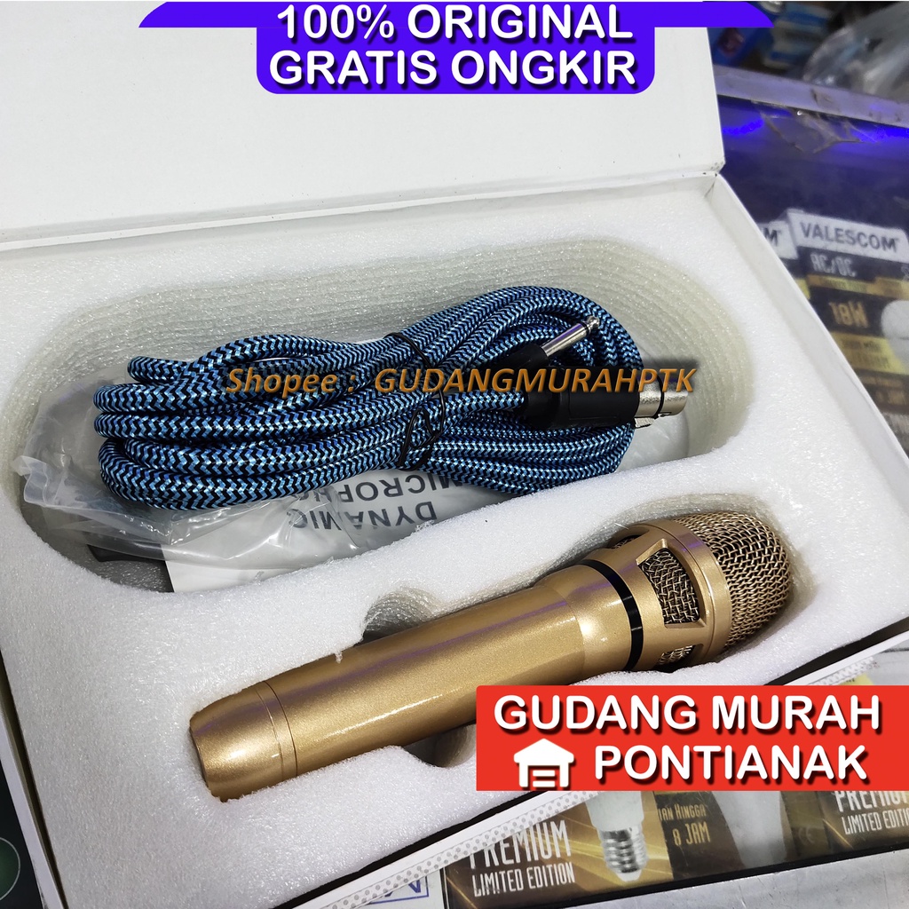 MIC SENNHEISER ORIGINAL SE-9000 ASLI TOP KUALITAS JERNIH SEPUL BESAR dan BERAT