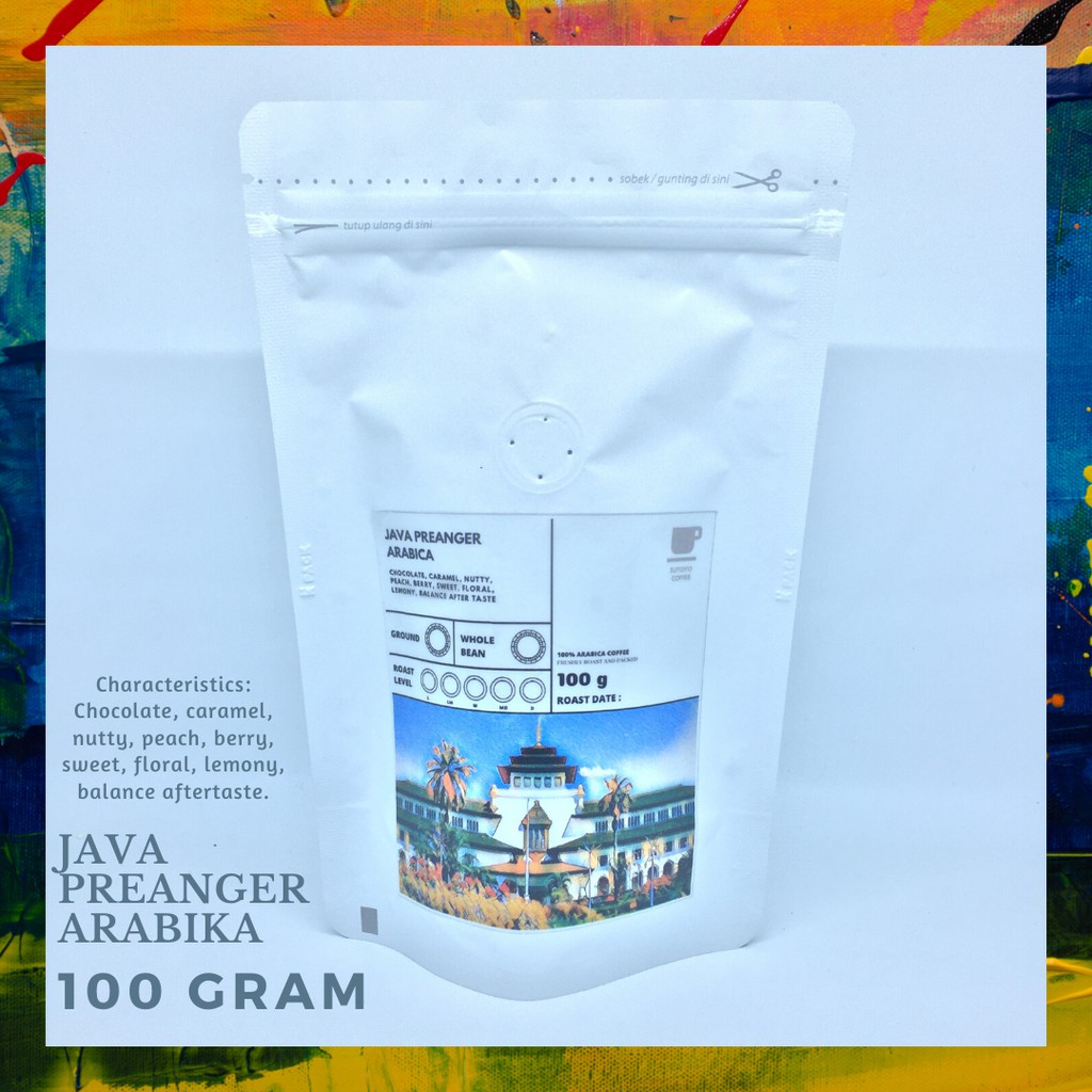 

SUTOYO COFFEE Kopi Arabika Java Preanger 100 Gram