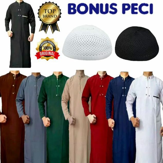 [Star PluS FR 9Ap2Bj] jubah pria gamis dewasa jubah muslim gamis laki ¬