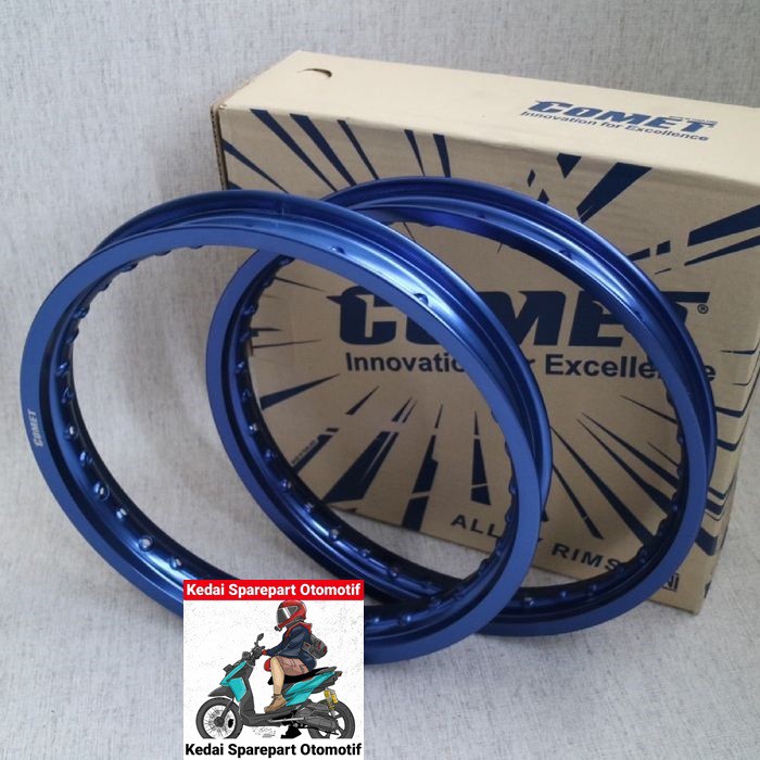 Velg- Rim Comet W Shape Ring 17 x 140140 Blue Biru