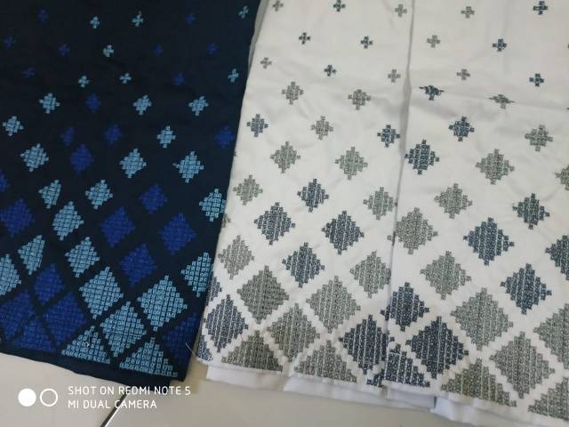 KOKO COUPLE FAMILY MUSLIM KATUN TOYOBO MOTIF BINTANG KETUPAT/Koko couple anak ayAH koko anak bordir