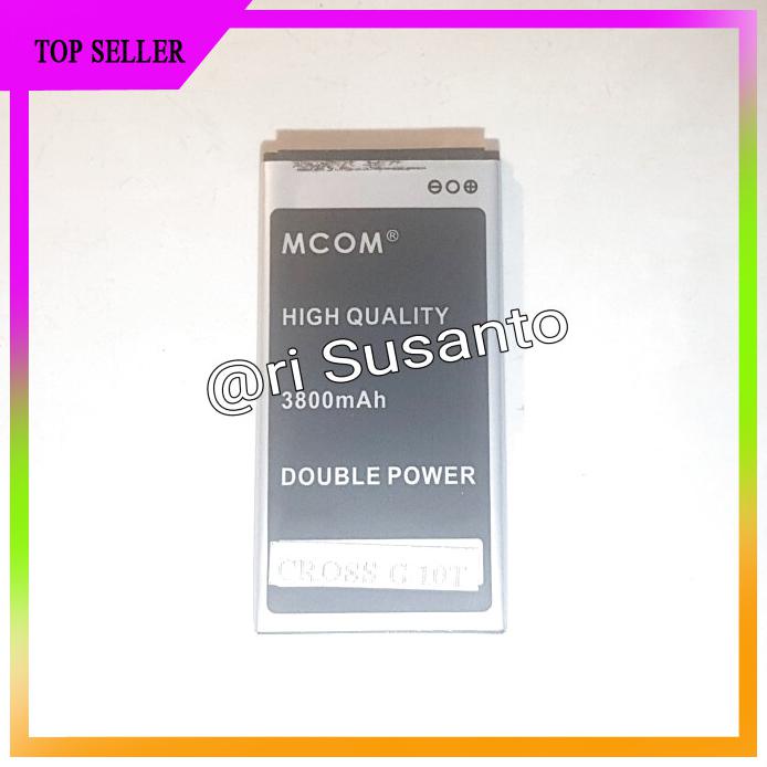 ACC HP BATERAI MCOM CROSS G10T G10 T DOUBLE POWER 3800MAH