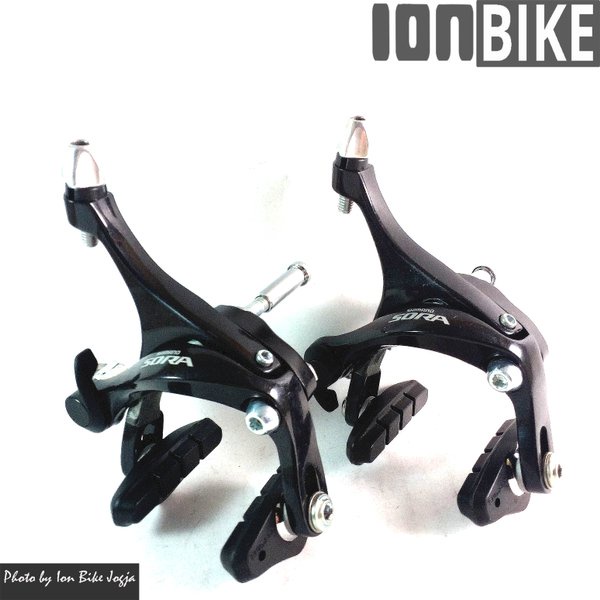 Sepasang U brake Shimano Sora 3500 | U brake Sora 3500 | Rem Balap / Road murah termurah ion bike jo