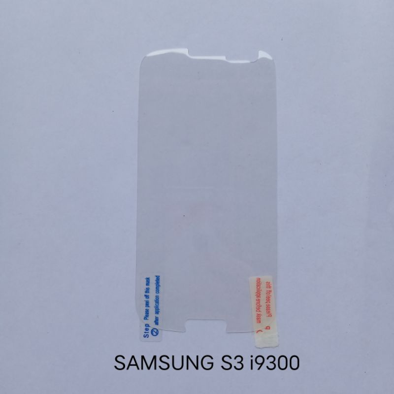 Anti gores Samsung Galaxy S3 I9300  /  samsung Note 2 n7000 / Nokia n700  Screen Protector