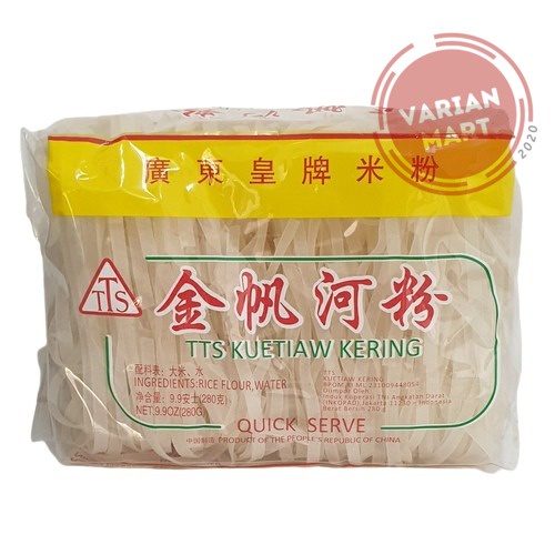 

Kwetiau Kering TTS 280gr / Kwetiaw / Kuetiaw Jin Fan Ho Fun [ CHINA ]