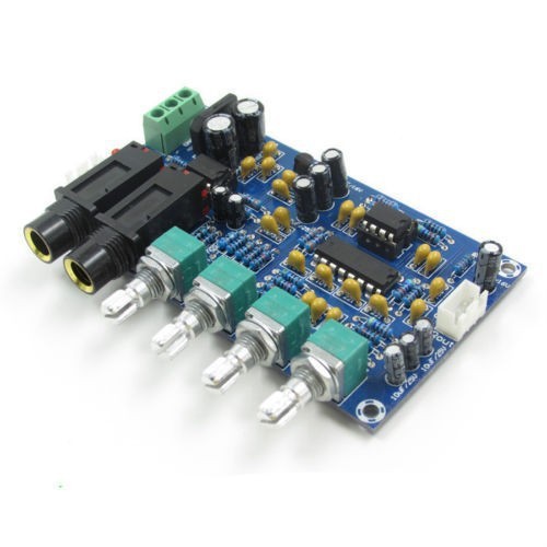 MICROPHONE AMPLIFIER MODULE PT 2399 AC 12V DUAL POWER SUPPLY / kit amplifier class d