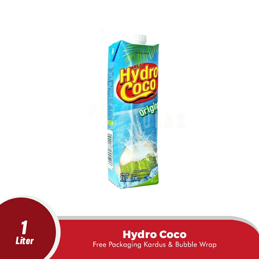 

Hydro Coco 1 liter ( Air Kelapa Kemasan ) / Hydrococo 1 Liter