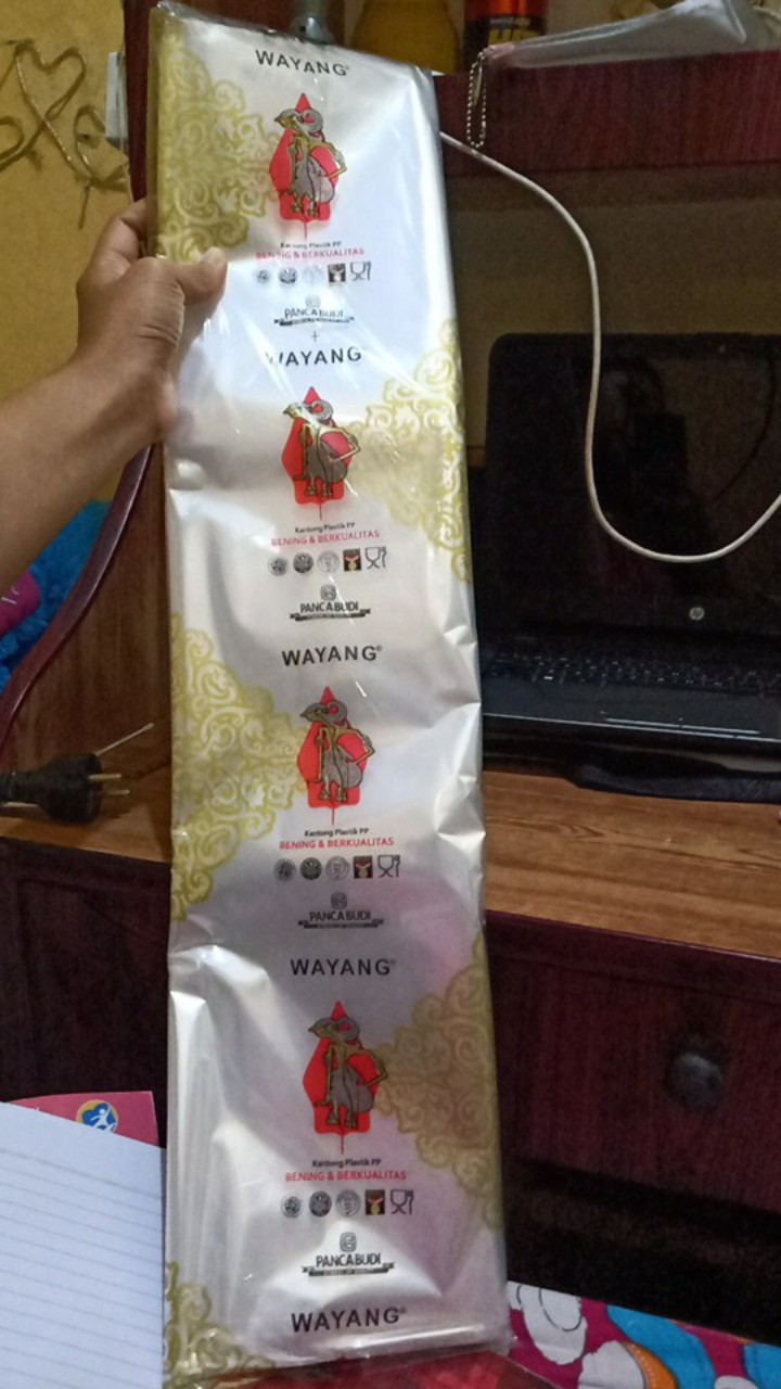 Pp Bening Wayang Uk 60x100 - Plastik Laundry - Loundry - Plastik Kemasan