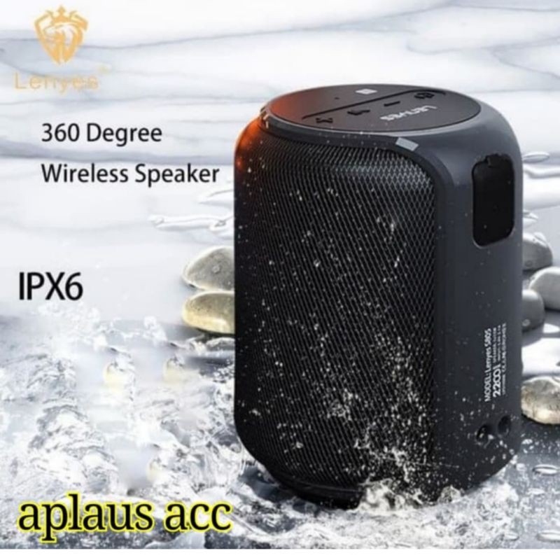 LENYES S805 15W waterproof ipx6 outdoor wireless bluetooth hifi nfc stereo portable speaker