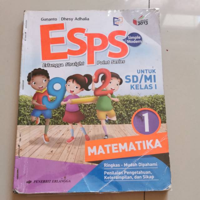 Esps matematika kelas 1sd