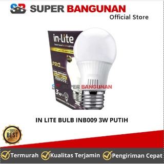 Jual Lampu Inlite Led Bulb Pro Series Inb Watt Putih Hemat Energi