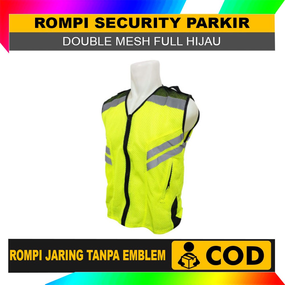 ROMPI SECURITY PARKIR SATPAM POLOS TANPA EMBLEM