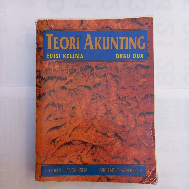 Buku 2 Teori Akuntansi Hendriksen Versi Bahasa Indonesia (Preloved)
