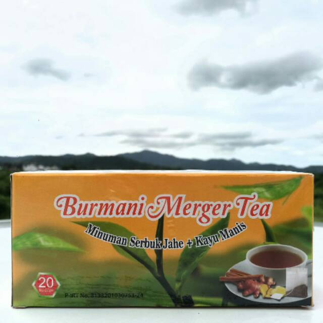 

Burmani merger tea/ teh jahe kayu manis
