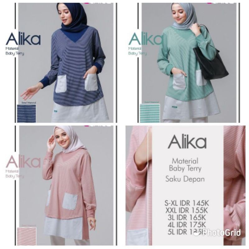Alnita Tunik Alika @milihijab