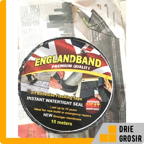 Lakban Anti Bocor England Band 5CM x 10M fiberglass atap bocor