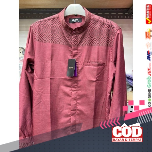 Baju Muslim Pria Koko Harley Kemeja koko Harley