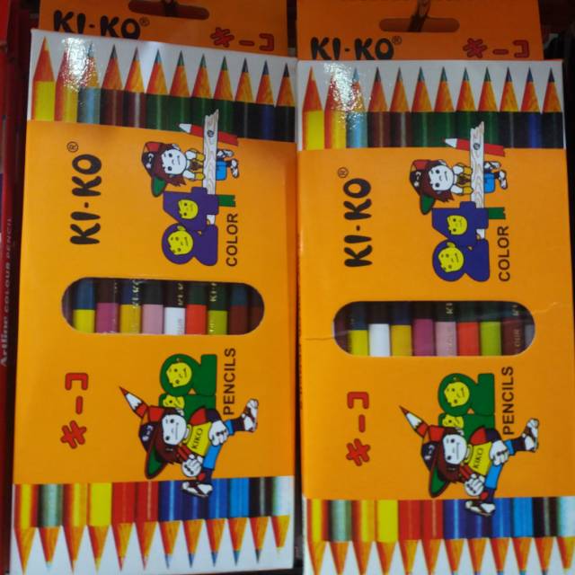 

PENSIL WARNA KIKO 24 COLOUR