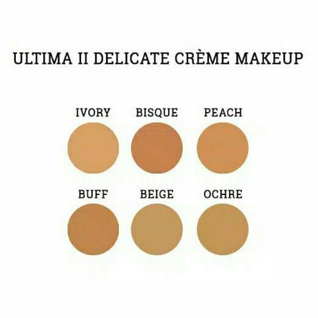 ULTIMA II Delicate Creme powder makeup /Tersedia Fullcase dan Reffil