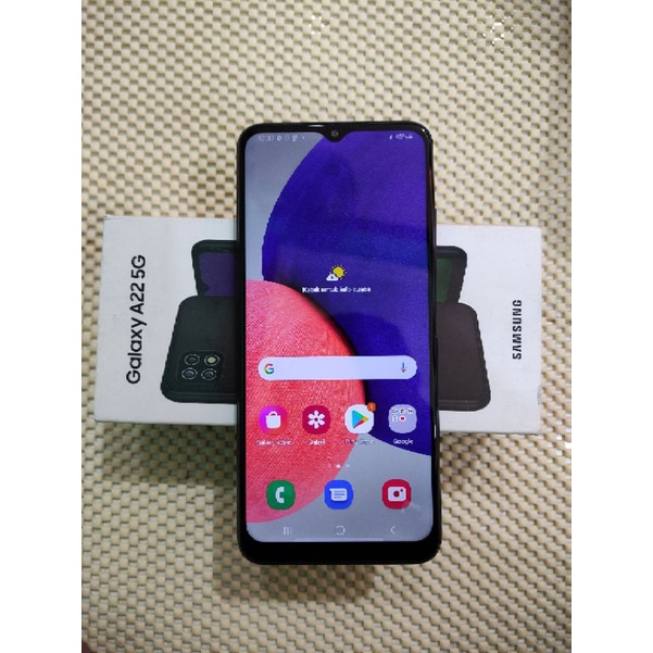 Samsung Galaxy A22 5G Ram 6/128Gb Fullset Second