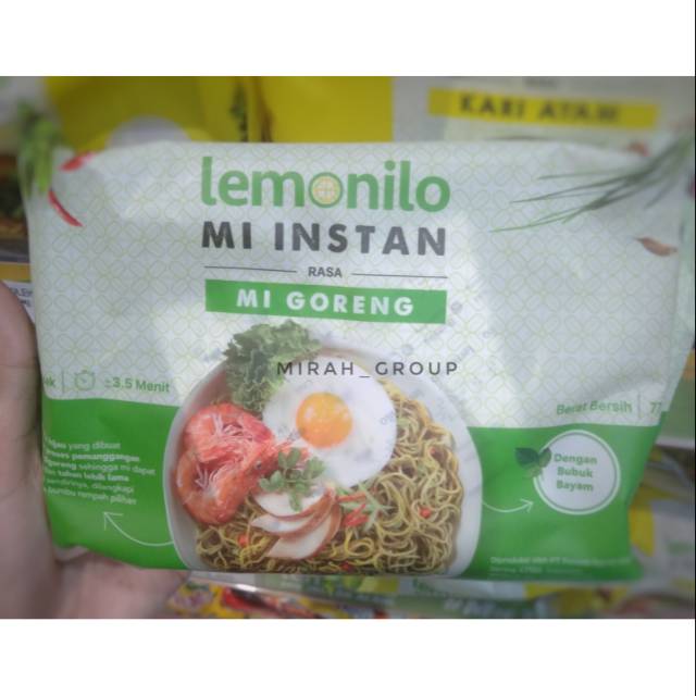 

Lemonilo Mie Instan Rasa Mi Goreng 70gr