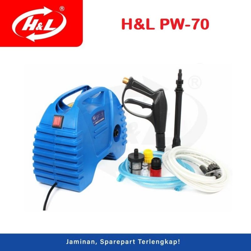 Jet cleaner h&l PW70 Mesin steam
