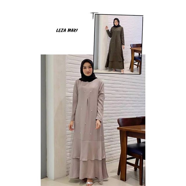 Leza maxy - Gamis maxy terbaru