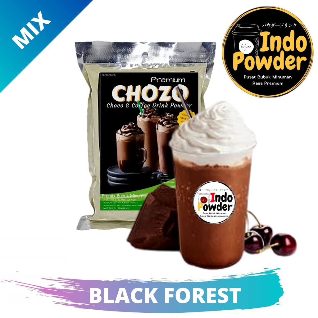 

INDOPOWDER MIX 500 G BLACK FOREST BUBUK MINUMAN