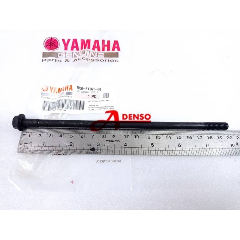 BOLT CYLINDER HOLDING 1 BK6-E1361-00 Baut head yamaha R15 V3 VVA original