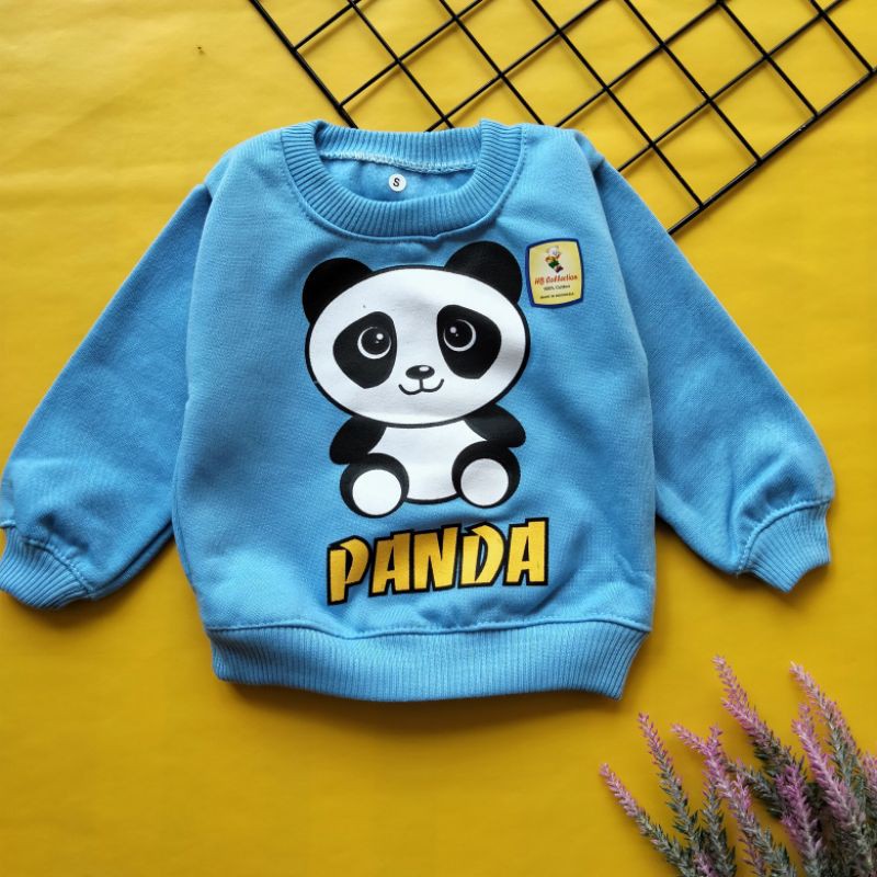 Sweater bayi fleece Panda