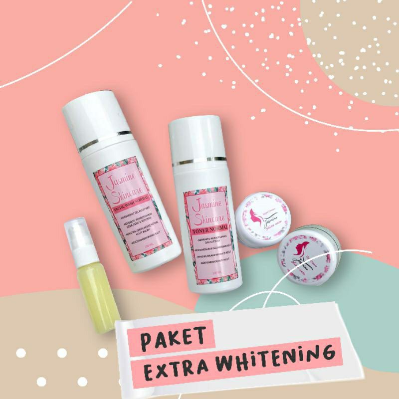 Jasmine Skincare Paket (Normal lengkap tanpa serum)