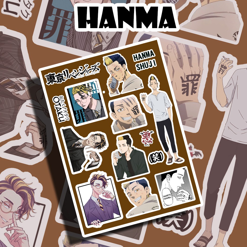 STICKER ANIME // STIKER ANIME UNCUTTING // STICKER TOKYO REVENGERS NARUTO HAIKYUU ATTACK ON TITAN KIMETSU NO YAIBA JUJUTSU KAISEN HXH ONE PIECE-HANMA