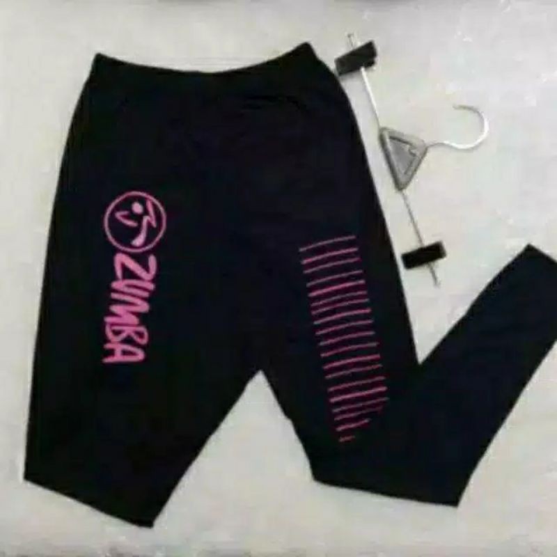 legging sport wanita bahan spandek