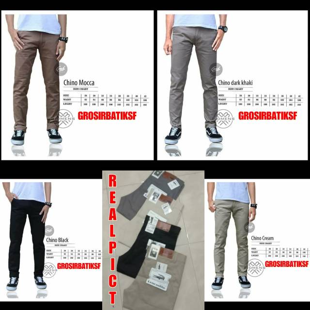 PROMO BIG SALE CELANA  CHINO  CHINOS KATUN STREAT BY 