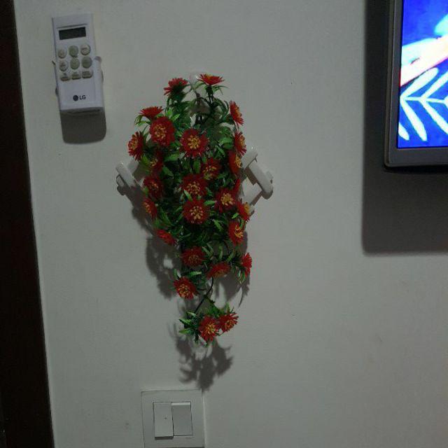 C5 Bunga Alganos/bunga Plastik/bunga Gantung/bunga Sintetis/bunga Hiasan/bunga Dekorasi/paket Bunga