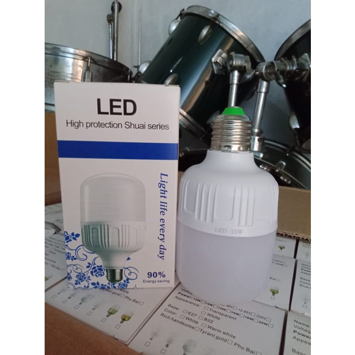 Lampu Smart LED Sensor Suara Hemat Energi