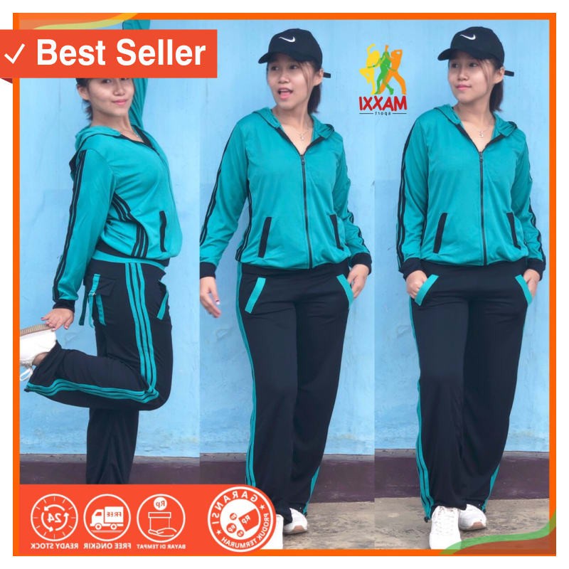 MURAH FASHION BAJU CEWEK / READY Baju Senam Aerobic Zumba Olahraga Panjang Hijab Muslim Gym