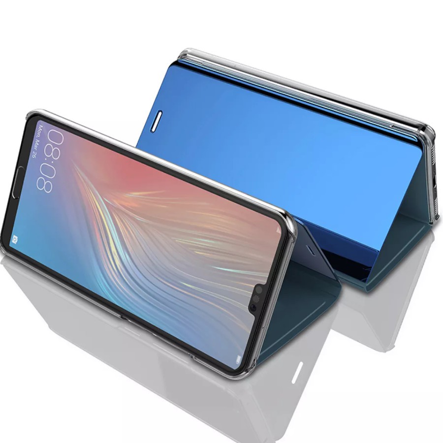Case Flip Mirror Xiaomi Poco M3 New 2021 / Xiaomi Poco X3 / Xiaomi Redmi 9T Auto lock