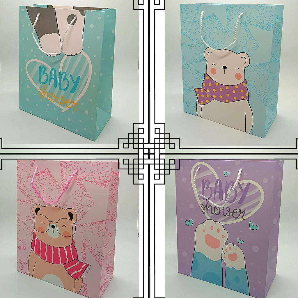 

Paper Bag 26x12x32cm Motif Bintang /Tas kado/Tas Kertas Bingkisan Z493B