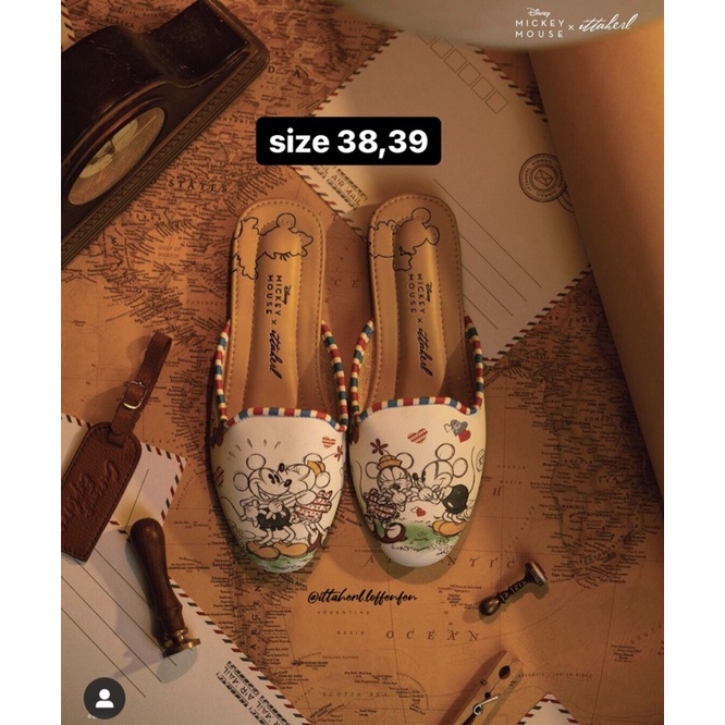 Ittaherl Disney Dear Mickey Slipper Round